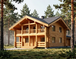 Деревянный дом